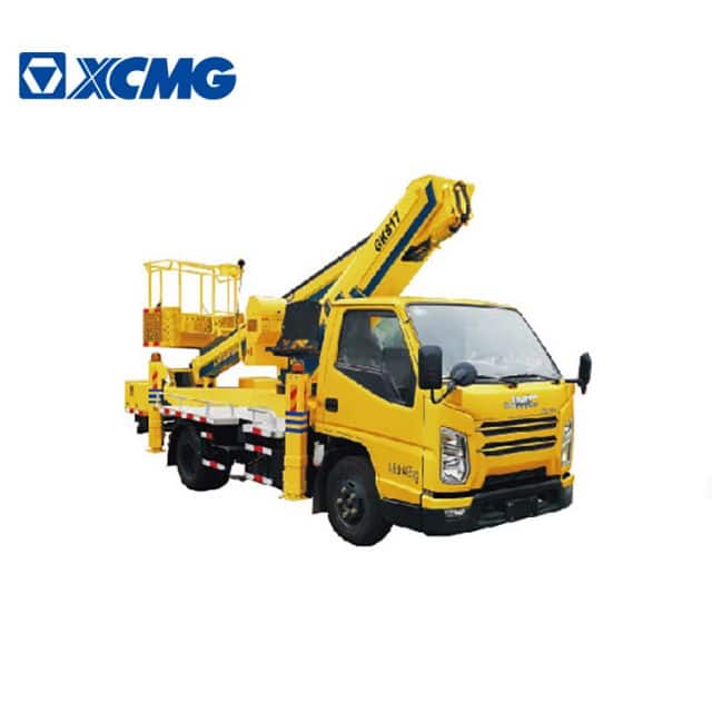XCMG new 17m telescopic aerial work truck XGS5041JGKJ6 bucket truck aerial working platform price